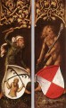 Hombres silvestres con escudos heráldicos Renacimiento septentrional Alberto Durero